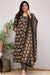 Printed Rayon Kurti and Chanderi Cotton with Dupatta Set