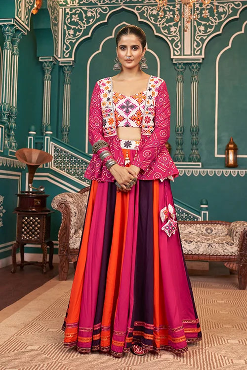 Celebrate Designer Navratri Special Ghaghra Choli for Women