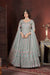 Pista Net Fabric Gown with Zarkan Embroidery – Full Stitched Collection