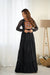 Treding Exclusive Designer Black Color Gerogette Laheriya Print Long Anarkali Gown