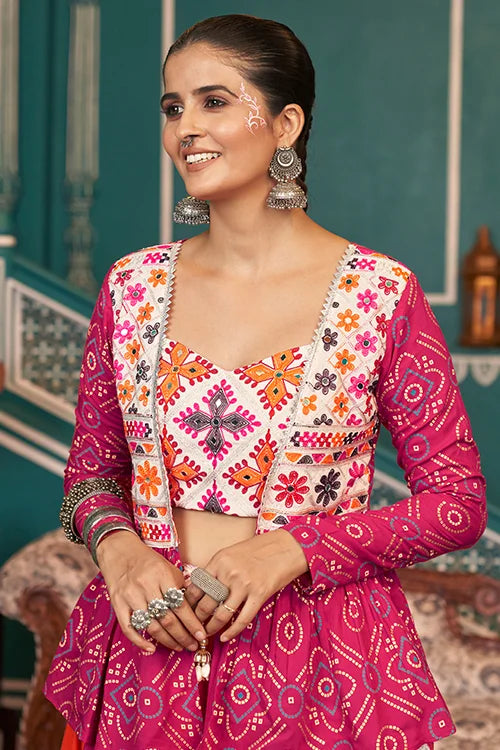 Celebrate Designer Navratri Special Ghaghra Choli for Women